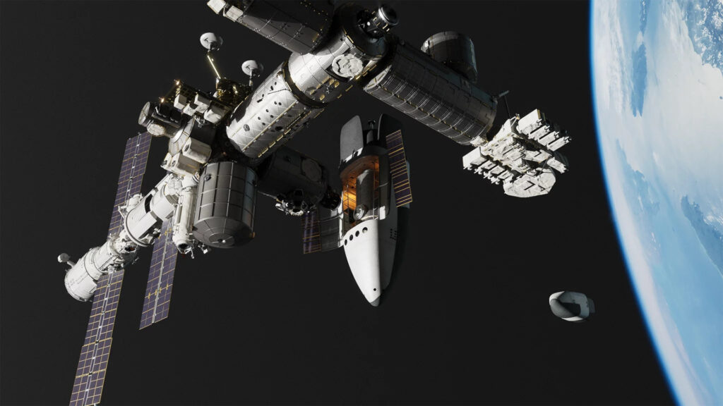 Vaisseau SUSIE et une éventuelle station spatiale européenne