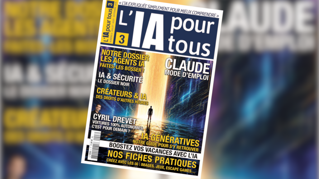 Couverture du magazine "L'IA pour Tous" numéro 3