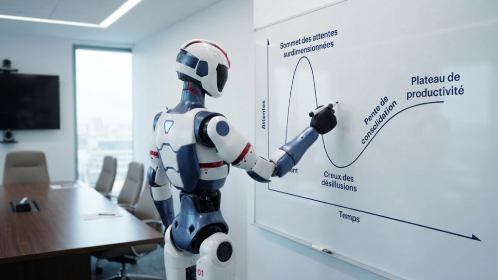 Robot humanoide Courbe Cycle de la Hype